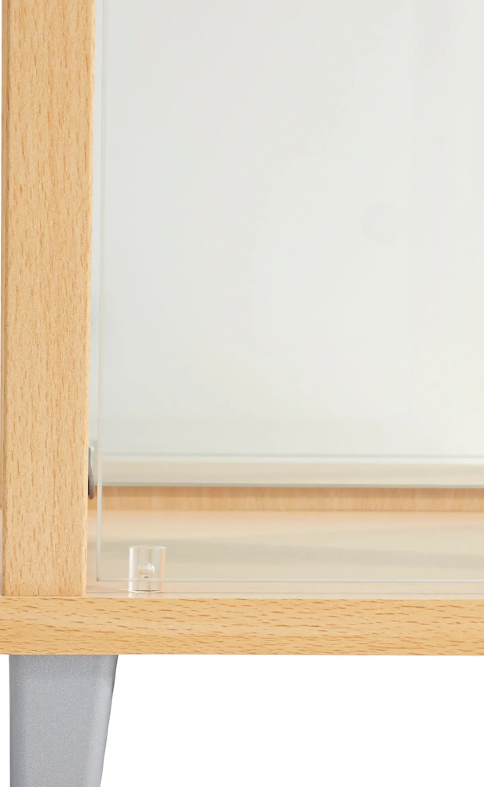 fif möbel Vitrine »OPTIMA« Standvitrine/Glasvitrine 1x Glastür,perfekt für Sammler,Sammlervitrine