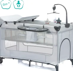 Fillikid Baby-Reisebett »Capri« mit 2 Rollen; Inkl. Transporttasche
