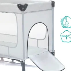 Fillikid Baby-Reisebett »Capri« mit 2 Rollen; Inkl. Transporttasche