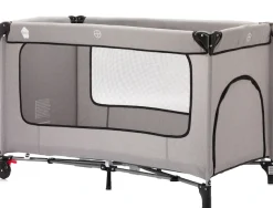 Fillikid Baby-Reisebett »Reisebett mit Komfortmatratze, hellgrau melange« inkl. Transporttasche