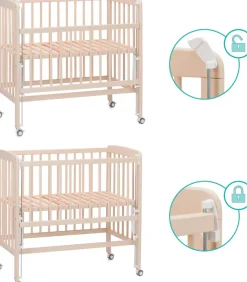 Fillikid Beistellbett »Nino« inkl. Matratze; Made in Europe