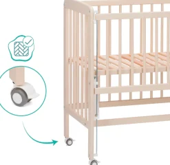 Fillikid Beistellbett »Nino« inkl. Matratze; Made in Europe