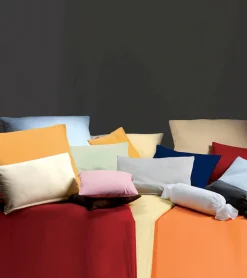 fleuresse Kissenbezüge »Colours« edler, bügelfreier Interlock-Jersey aus 100% Baumwolle
