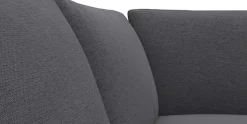 FLEXLUX Ecksofa »Fiore, bequem und komfortabel, zeitlos, L-Form« breite Armlehnen, Füße Alu/schwarz, B/T 241/225 cm, Kaltschaum im Sitz