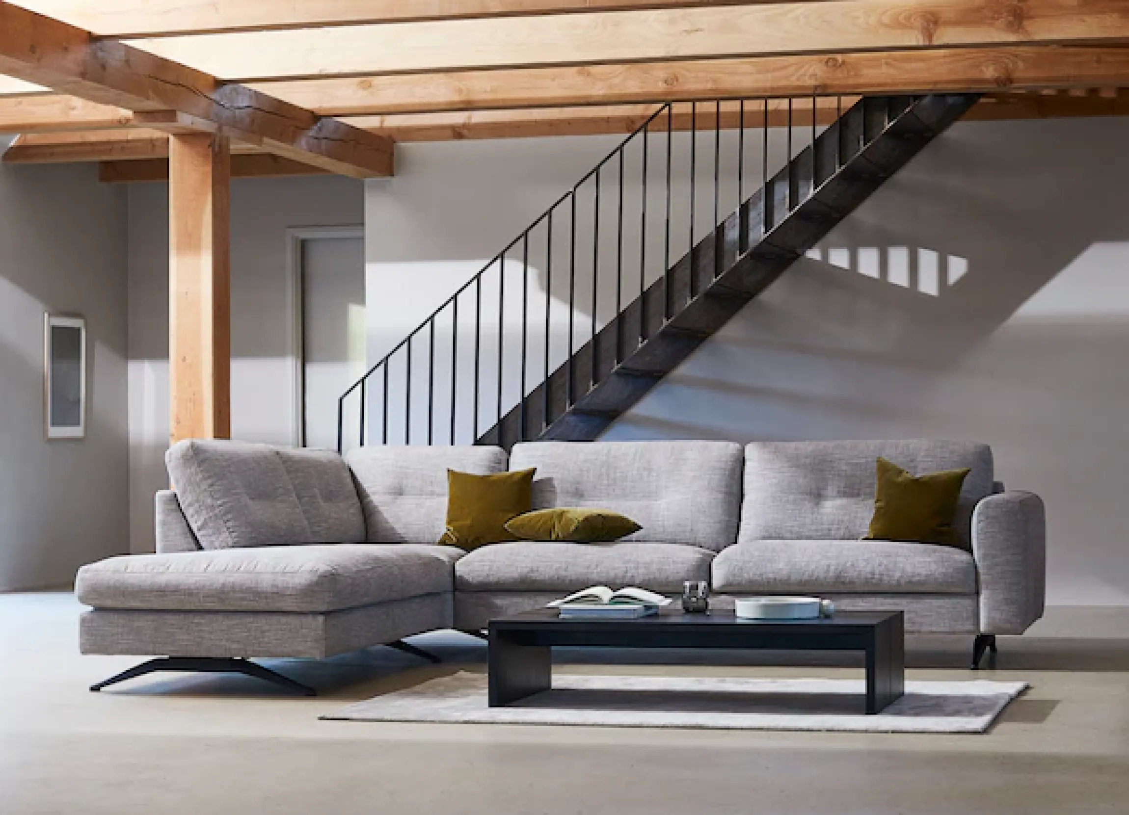FLEXLUX Ecksofa »Glow, super bequem durch hochwertigem Sitzaufbau mit Federkern, L-Form« Skandinavisches Design, In hochwertiger Verarbeitung
