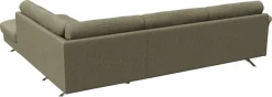 FLEXLUX Ecksofa »Glow, super bequem durch hochwertigem Sitzaufbau mit Federkern, L-Form« Skandinavisches Design, In hochwertiger Verarbeitung