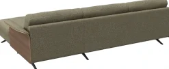 FLEXLUX Ecksofa »Glow, super bequem durch hochwertigem Sitzaufbau mit Federkern, L-Form« Modernes skandinavisches Design