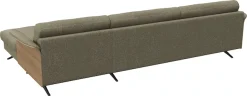 FLEXLUX Ecksofa »Glow, super bequem durch hochwertigem Sitzaufbau mit Federkern, L-Form« Modernes skandinavisches Design