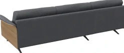 FLEXLUX Ecksofa »Glow, super bequem durch hochwertigem Sitzaufbau mit Federkern, L-Form« Modernes skandinavisches Design