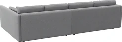 FLEXLUX Ecksofa »Lovane« Weich & anschmiegsam, große Sitztiefe auf Kaltschaum, Dekokissen inkl.