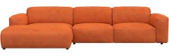 FLEXLUX Ecksofa »Lucera bequem und komfortabel durch hochwertigen Sitzaufbau, L-Form« modern & anschmiegsam, Kaltschaum, Stahl-Wellenunterfederung