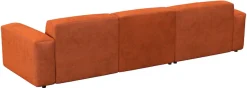 FLEXLUX Ecksofa »Lucera bequem und komfortabel durch hochwertigen Sitzaufbau, L-Form« modern & anschmiegsam, Kaltschaum, Stahl-Wellenunterfederung