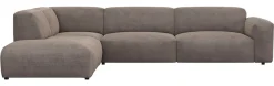 FLEXLUX Ecksofa »Lucera, super bequem durch hochwertigen Sitzaufbau mit Kaltschaum« modern & anschmiegsam, L-Form, Designsofa