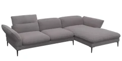 FLEXLUX Ecksofa »Salino, Funktionssofa mit Recamiere, Relaxsofa, Ecksofa« Sofa mit Arm- und Kopfteil-Verstellungen, Kaltschaum & Stahl-Wellen