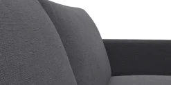 FLEXLUX 3-Sitzer »Fiore, super Sitzkomfort durch Kaltschaum im Sitz« schmale Armlehnen, Füße Alu