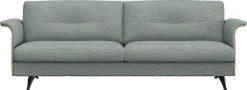 FLEXLUX 3-Sitzer »Glow Designsofa, bequem und komfortabel durch hochwertigen Sitzaufbau« Skandinavisches Design, In hochwertiger Verarbeitung