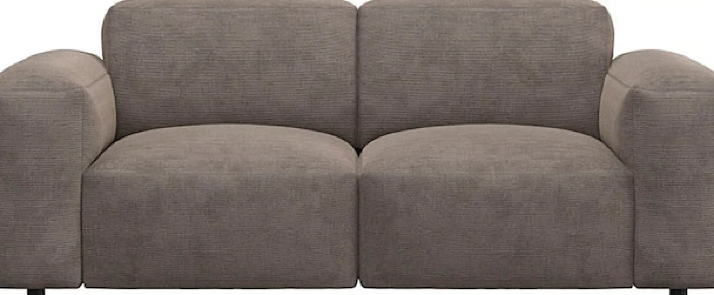 FLEXLUX 2-Sitzer »Lucera Sofa, super bequem durch hochwertigen Sitzaufbau mit Kaltschaum« Designsofa, modern & anschmiegsam