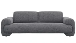FLEXLUX 3-Sitzer »Molino Designsofa, Polstersofa, Einzelsofa, Couch« Kaltschaum & Stahl-Wellen für erstklassigen Sitzkomfort, Füsse Schwarz