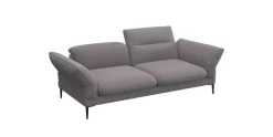 FLEXLUX 2,5-Sitzer »Salino, Funktionssofa, Relaxsofa« Sofa mit Arm- und Kopfteil-Verstellungen, Kaltschaum & Stahl-Wellen