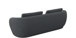 FLEXLUX 3-Sitzer »Torino, rund und bequem, Couch, Dreisitzer« Modernes, organisches Sofa-Design, Kaltschaum, Wellenunterfederung