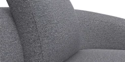 FLEXLUX Wohnlandschaft »Torino, rund, L-Form, Sofa-Ecke mit Recamiere, Longchair-Sofa« Modernes, organisches Sofa-Design, Kaltschaum, Wellenunterfederung