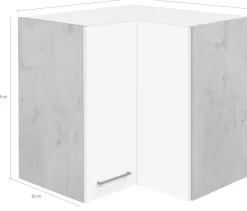 Flex-Well Eckhängeschrank »Morena« (B x H x T) 60 x 54,8 x 32 cm - als Ecklösung