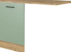 Flex-Well Frontblende »CARA« 4 Stk. tlg. Front- und Sockel sowie Arbeitplatte für integrierte Geschirrspüler