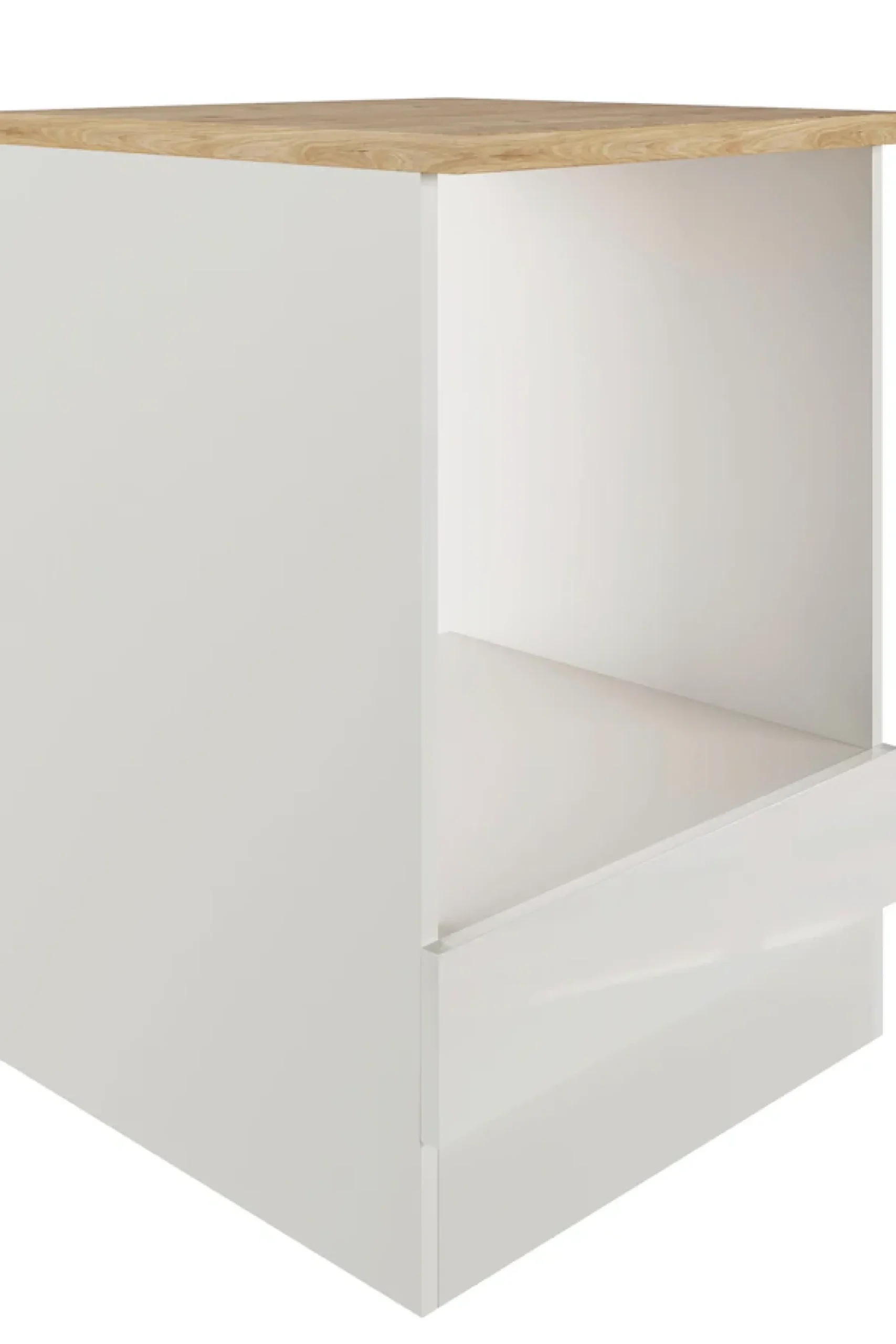 Flex-Well Herdumbauschrank »Lund« (B x H x T) 60 x 85 x 60 cm, mit Nische für Standard-Einbauherd
