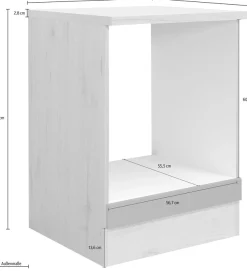 Flex-Well Herdumbauschrank »Morena« (B x H x T) 60 x 85 x 60 cm