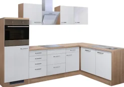 Flex-Well Küchenzeile »Florenz« wahlweise mit E-Geräten, Gesamtbreite 280x170 cm
