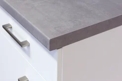 Flex-Well Küchenzeile »Kopenhagen« Breite 210 cm, mit Kühlgerät und Glaskeramikkochfeld sowie Mikrowelle