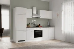 Flex-Well Küchenzeile »Lucca« wahlw. mit E-Geräten, Breite 270 cm, viele Farbvarianten erhältlich