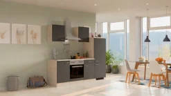 Flex-Well Küchenzeile »Morena« wahlw. mit E-Geräten, Breite 220 cm