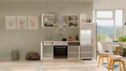 Flex-Well Küchenzeile »Morena« wahlw. mit E-Geräten, Breite 220 cm