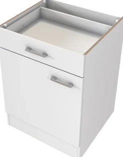 Flex-Well Mehrzweckschrank-Set »LUCCA, 9-teilig, Hauswirtschaft-, Hobby/Werkraum, Küche, Breite 290 cm« Komplett-Set, bestehend aus: 2x Unter-, 3x Ober- und 2x Hochschrank, Regal+APL, 9 Stk. tlg.