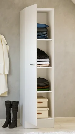 Flex-Well Mehrzweckschrank-Set »LUCCA, 9-teilig, Hauswirtschaft-, Hobby/Werkraum, Küche, Breite 290 cm« Komplett-Set, bestehend aus: 2x Unter-, 3x Ober- und 2x Hochschrank, Regal+APL, 9 Stk. tlg.