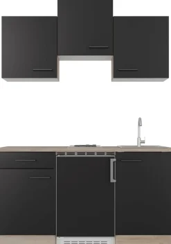 Flex-Well Pantryküche »Capri« mit E-Geräten, Gesamtbreite 150,5 cm, in weiten Farben erhältlich