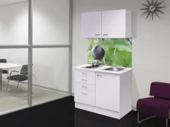 Flex-Well Pantryküche »Wito« Gesamtbreite 100 cm, mit Kochfeld und Spüle, viele Farbenvarianten