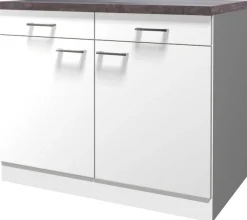 Flex-Well Unterschrank »Lucca« (B x H x T) 100 x 85 x 60 cm, für viel Stauraum