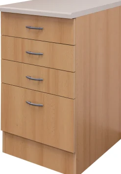 Flex-Well Unterschrank »Nano« (B x H x T) 50 x 85/86 x 60 cm, mit praktischen Schubkästen