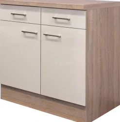 Flex-Well Unterschrank »Nepal« (B x H x T) 80 x 85/86 x 60 cm, für viel Stauraum
