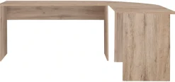 FMD Eckschreibtisch »Tiell« Winkelschreibtisch, Bürotisch, beidseitig montierbar, 205/155 cm