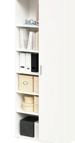 FMD Mehrzweckschrank »Inca 3« Flurschr., Aktenschr., verstellb. Böden, mit/ohne Spiegel, B: 74 cm