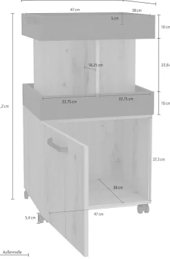 FORTE Barschrank »Homebar« Höhe ca. 88 cm