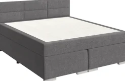 FORTE Boxspringbett »ONE erhältlich in den Breiten 140cm, 160cm & 180cm« Bezugsstoff ist tierfreundlich und pflegeleicht,