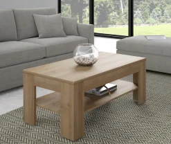 FORTE Couchtisch »Attention« Couchtisch, Ablageboden, Holzoptik