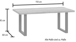 FORTE Couchtisch »Hayato« Breite ca. 110 cm
