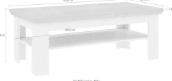 FORTE Couchtisch »Iloppa« Breite ca. 120 cm