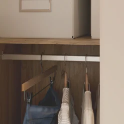 FORTE Drehtürenschrank »Schrank mit Spiegel, zeitloses Design, 4türig« viel Stauraum, Schubladen, Spiegeltürenm Höhe 200 cm