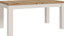 FORTE Esstisch »Oak Squere, Esstisch, ausziehbar, Tischplatte in Holzoptik« B/H/T 160,4/76,1/90,4 erweiterbar auf 2,06 mrt.